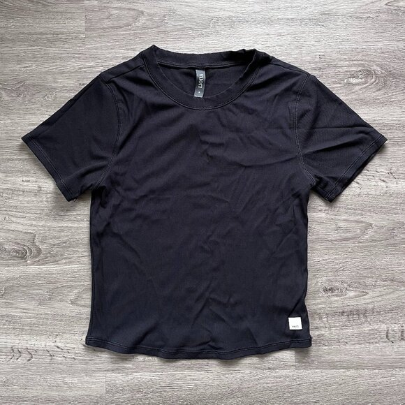 Vuori Tops - Vuori Pose Fitted Tee Size M Black